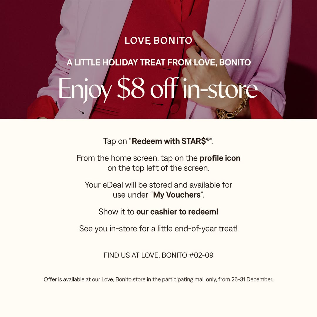 Love, Bonito fashion items on display