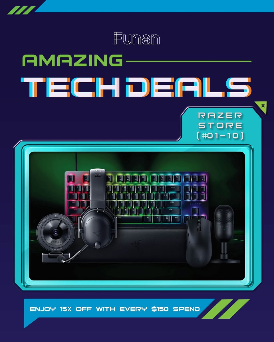 Sleek headphones and audio equipment