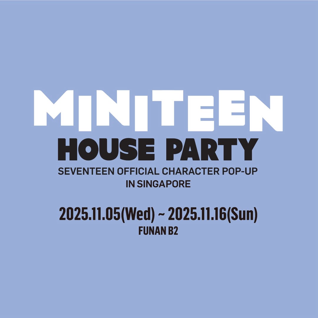 MINITEEN House Party pop-up event at Funan B2 Atrium, Singapore