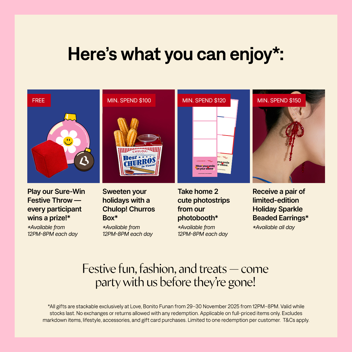 Love, Bonito Festive Collection preview