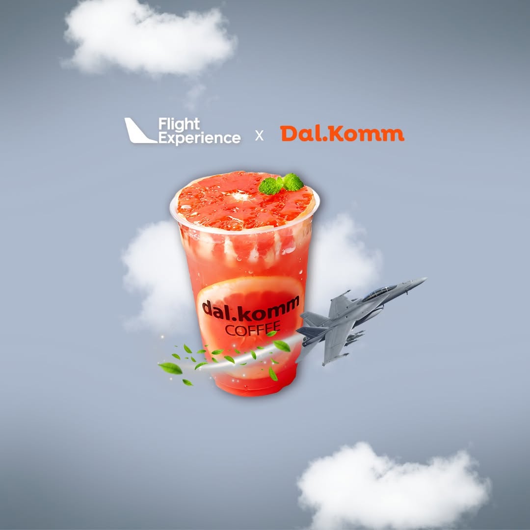 dal.komm COFFEE x Funan collaboration promotion