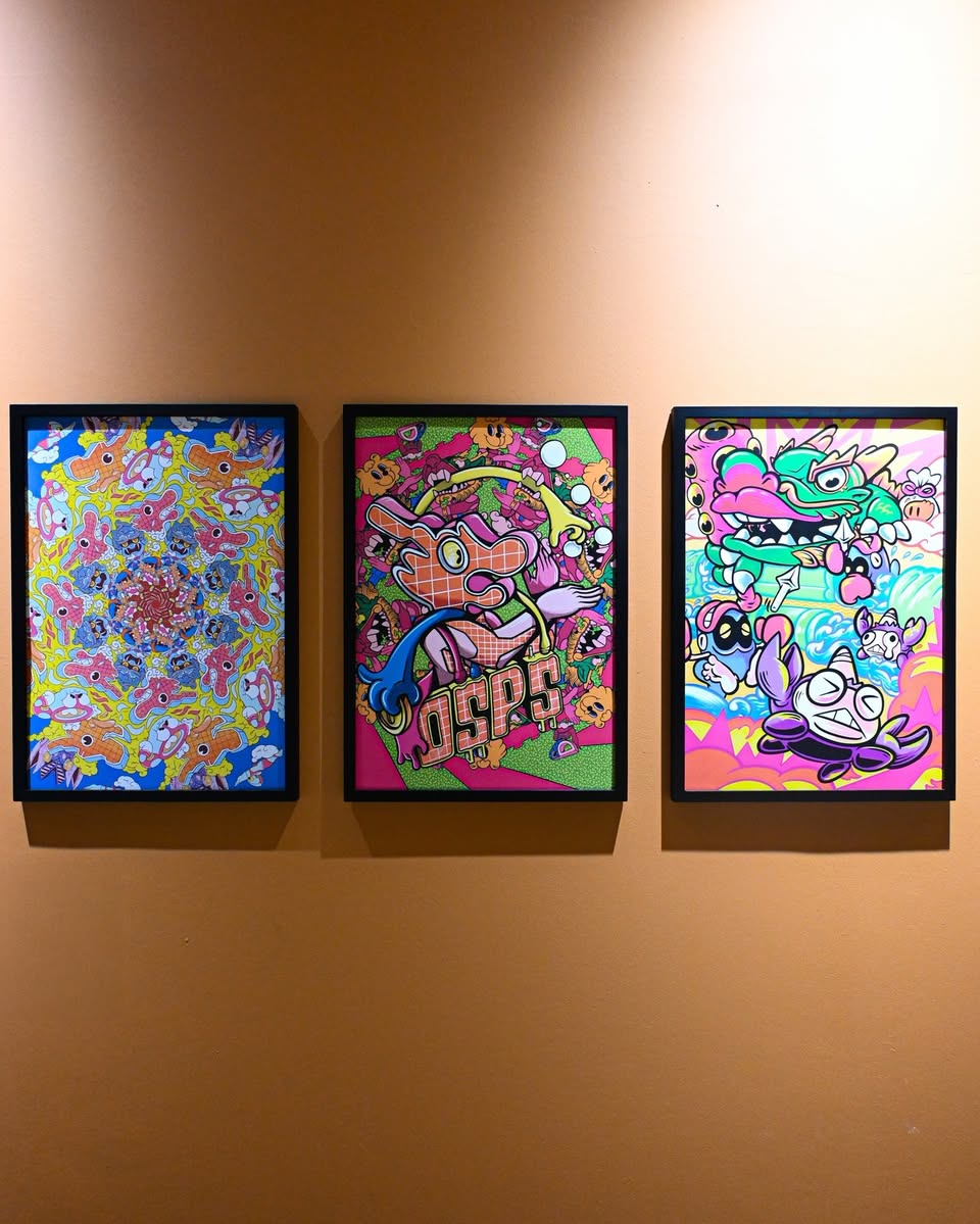 Installation view of the Memory Circuits exhibition at Funan