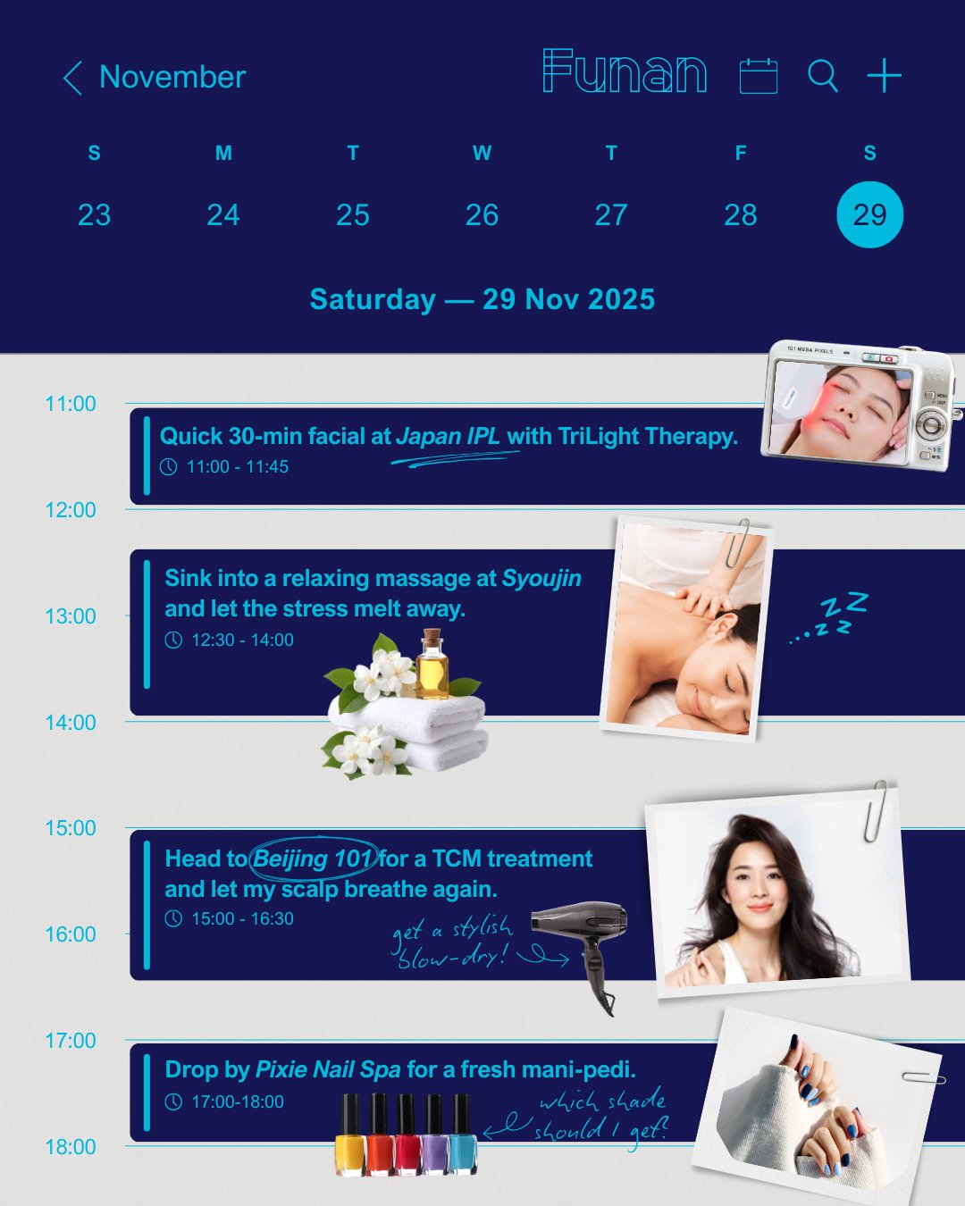 Funan Black Friday Pampering Deals and Special Perks