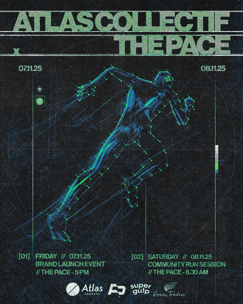 Event graphic for Atlas Collectif x The Pace collaboration