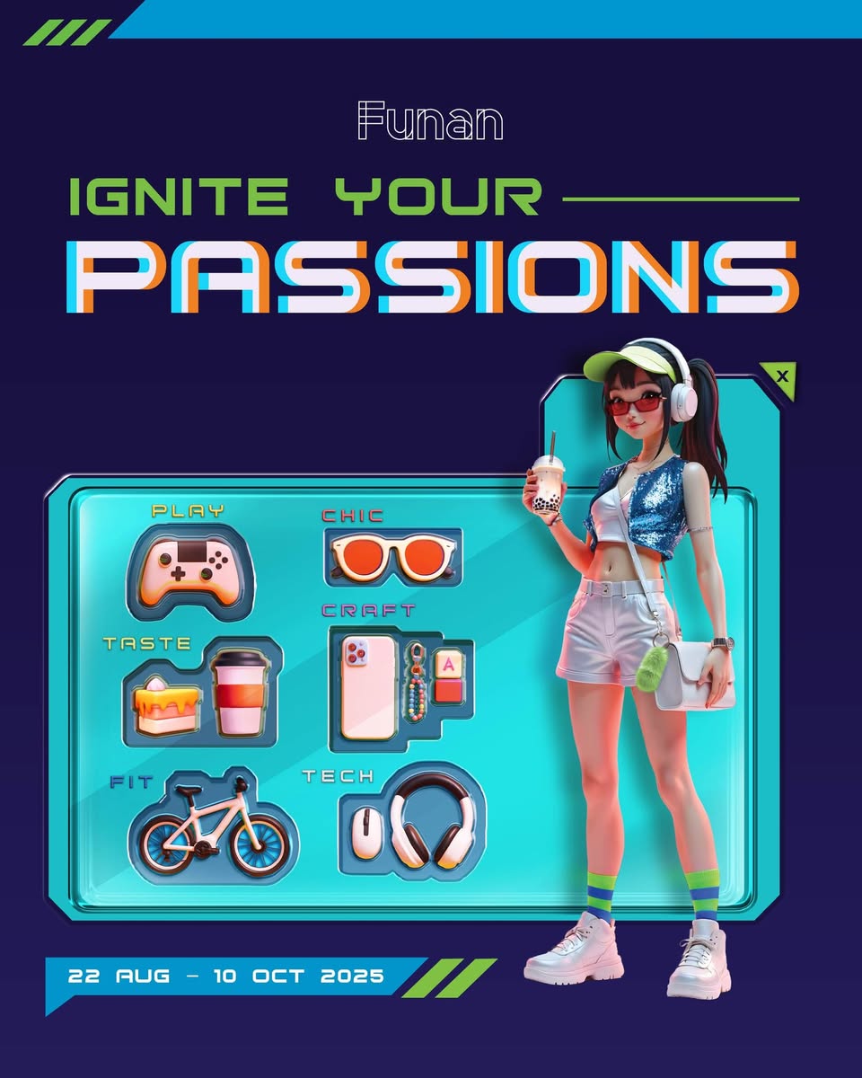 Ignite Your Passions event promotion